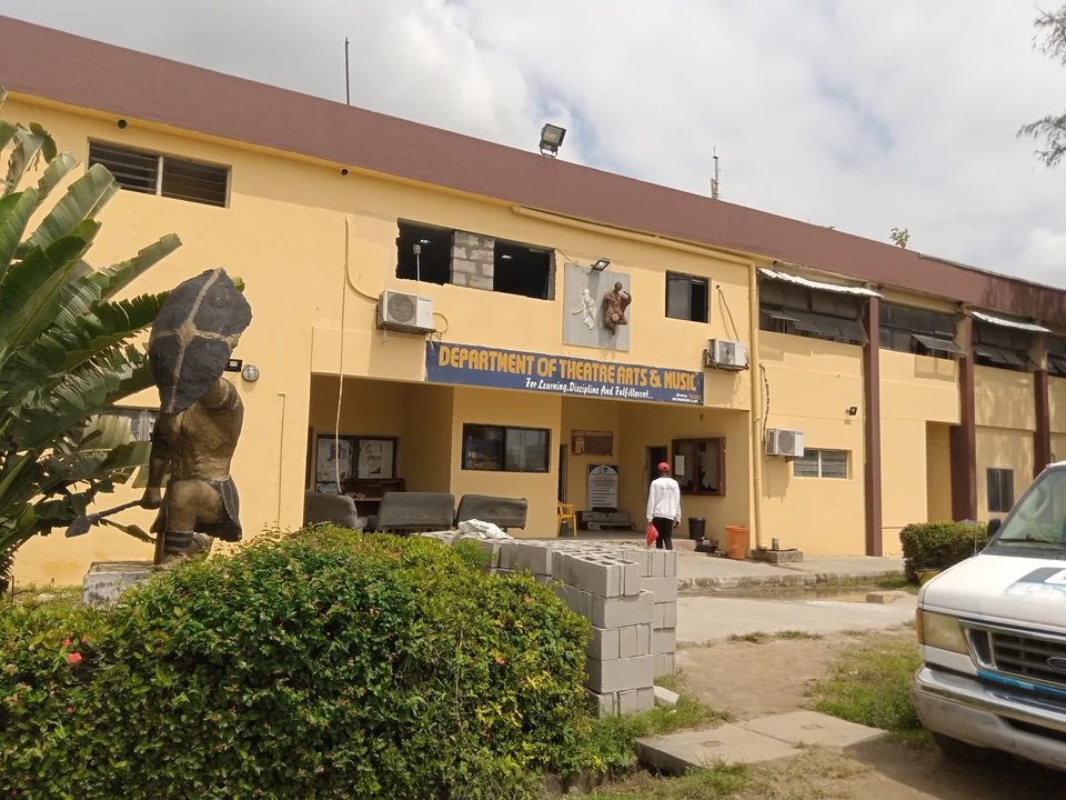 Department of Theatre Arts and Music building at Lagos State University